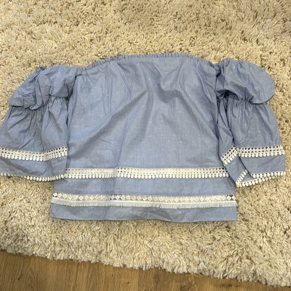 super cute off the shoulder top